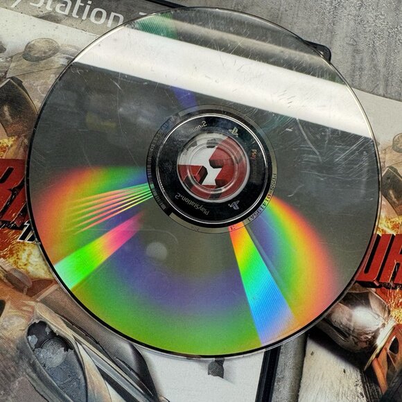 Burnout 3: Takedown Sony PlayStation 2, PS2 Complete CIB Tested Black Label - Picture 2 of 4